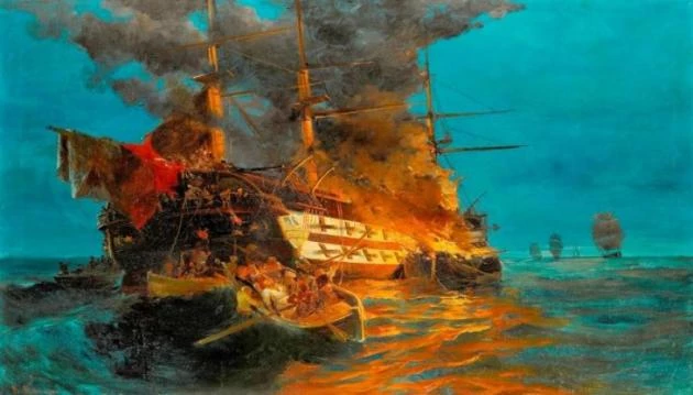 Κωνσταντίνος Κανάρης: Έτσι πυρπόλησε την ναυαρχίδα του Καρά Αλή στη Χίο